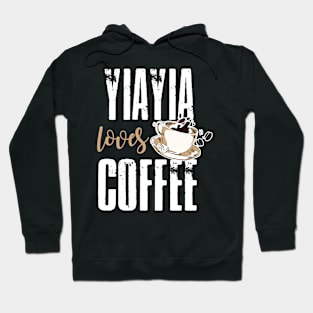 Yiayia Loves Coffee Hoodie